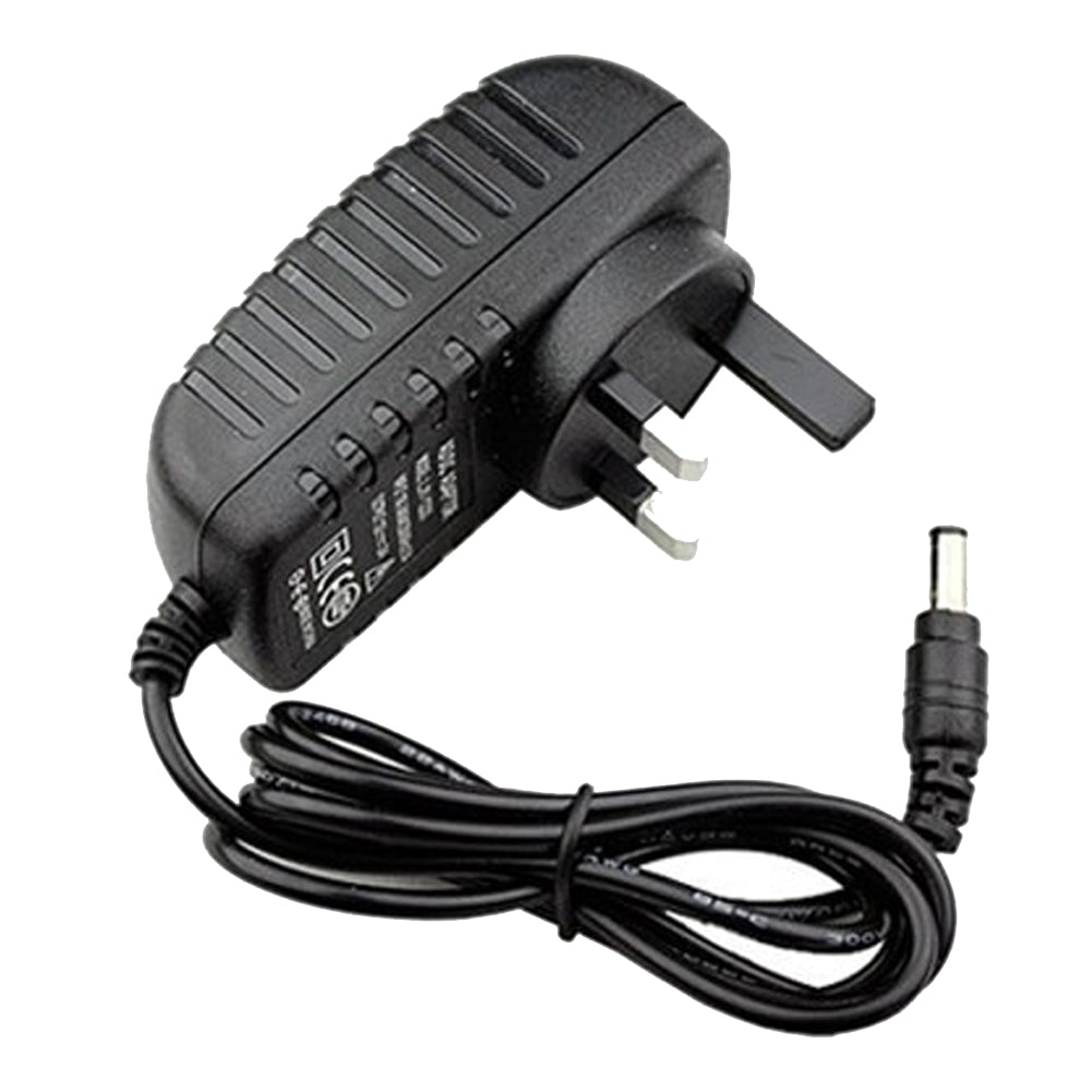 12v UK Plug In Power Supply for CCTV Audio Microphone Security Camera 2.1mm DC Plug 500mA 1A 2A