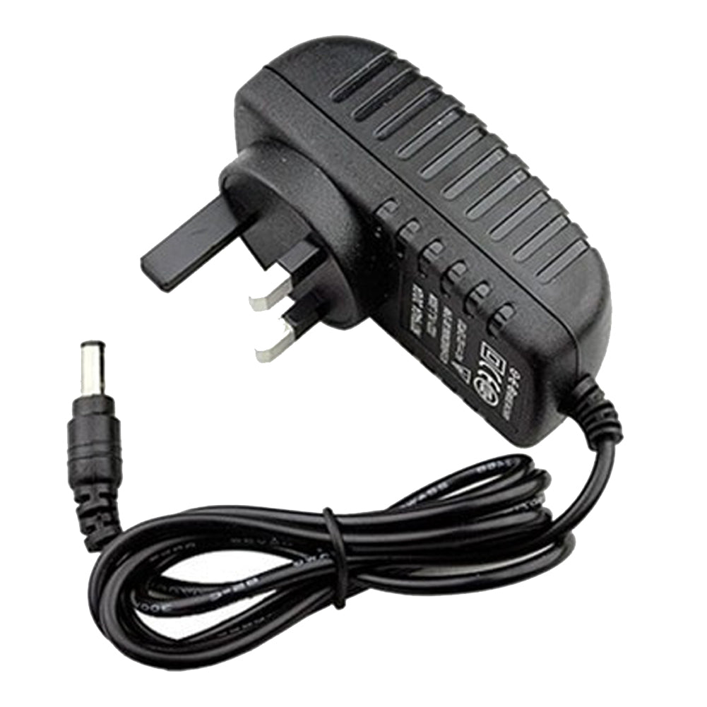 12v UK Plug In Power Supply for CCTV Audio Microphone Security Camera 2.1mm DC Plug 500mA 1A 2A