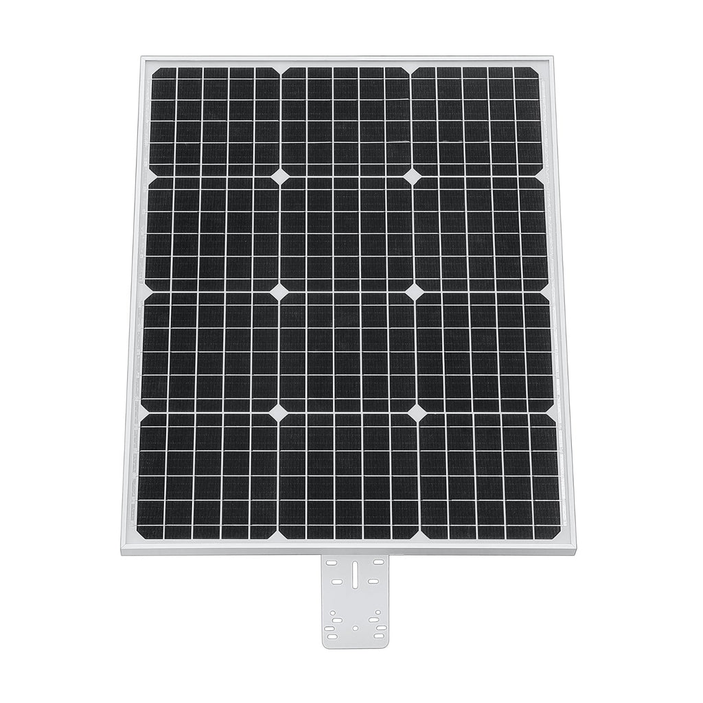 60W CCTV Solar Panel 12v DC 60A Battery Powered Bracket for PTZ Dome / Bullet Camera