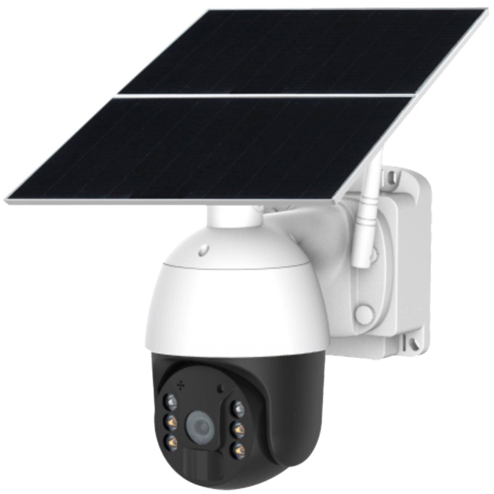 4G LTE 24 Hour 365 Days Solar Power PTZ Security Camera Full HD 1080p Video Recorder uBox App