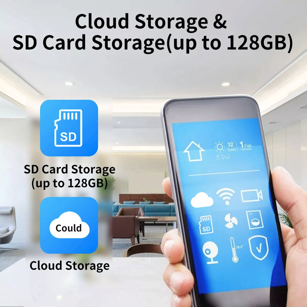 4G LTE 24 Hour 365 Days Solar Power PTZ Security Camera Full HD 1080p Video Recorder uBox App