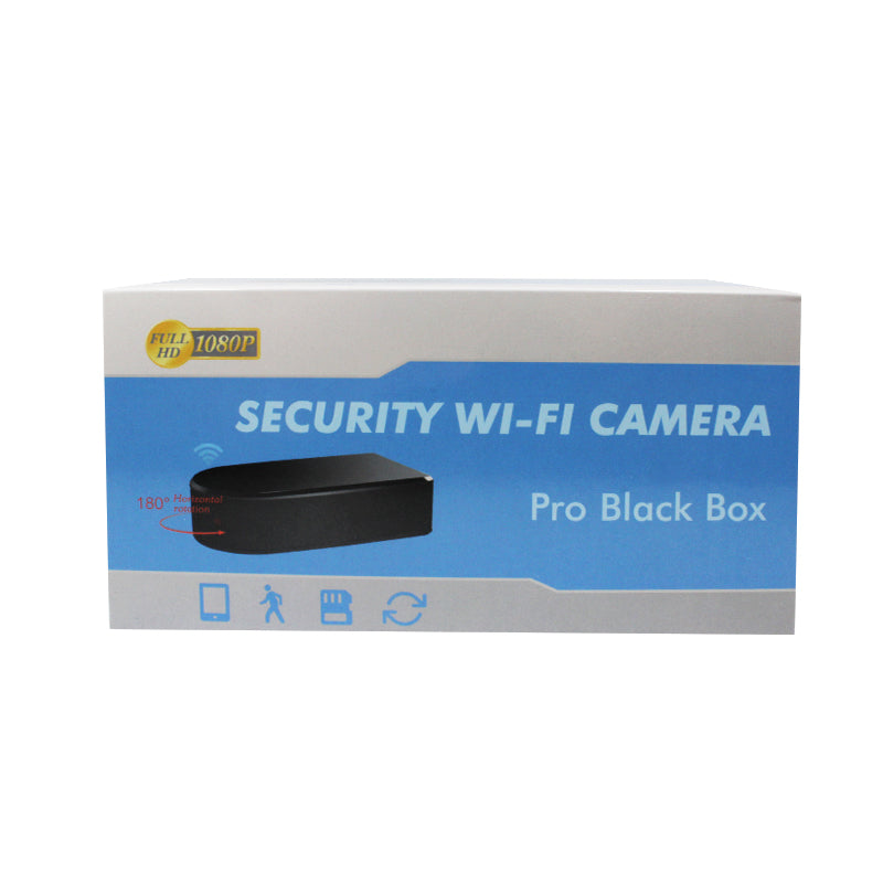 Black Box Battery Wireless Wi-Fi Security Camera 180º Horizontal Pan 1080p FHD Video