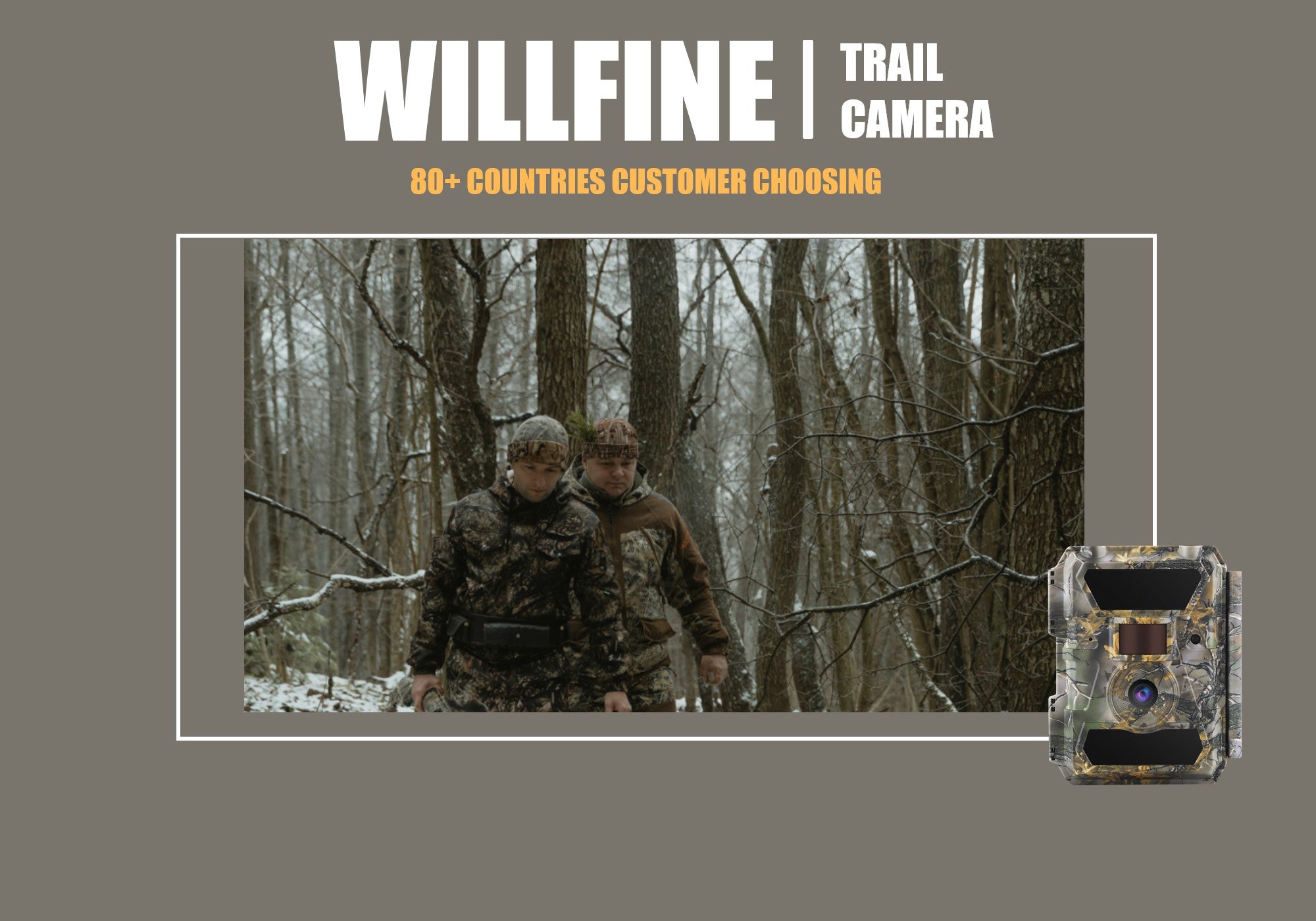 24MP Hunting Trail Camera HD Photo & 1080p Video IP66 Outdoor Wildlife 0.4s PIR Detection