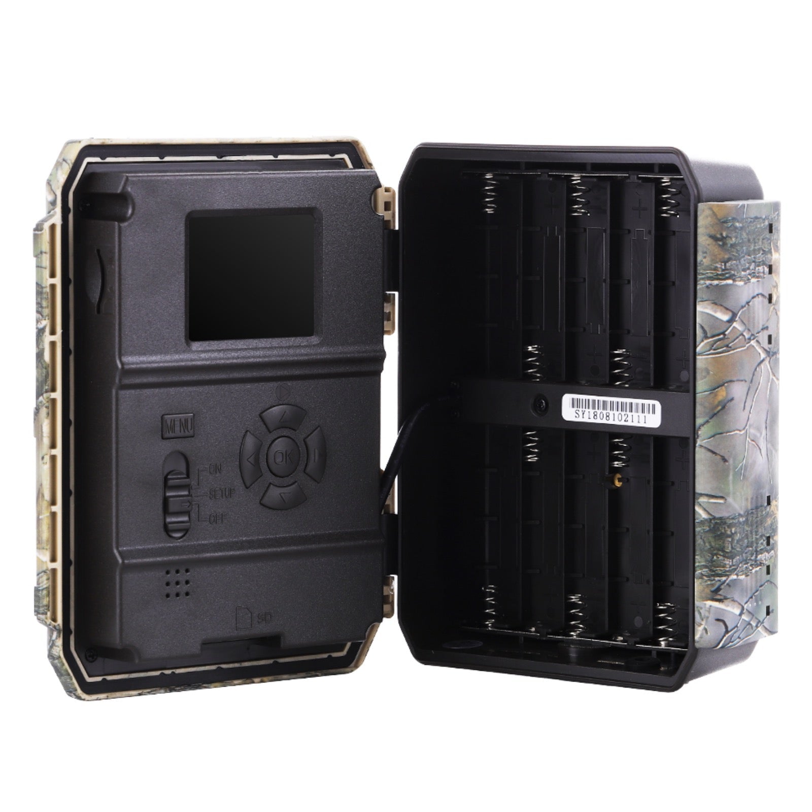 24MP Hunting Trail Camera HD Photo & 1080p Video IP66 Outdoor Wildlife 0.4s PIR Detection