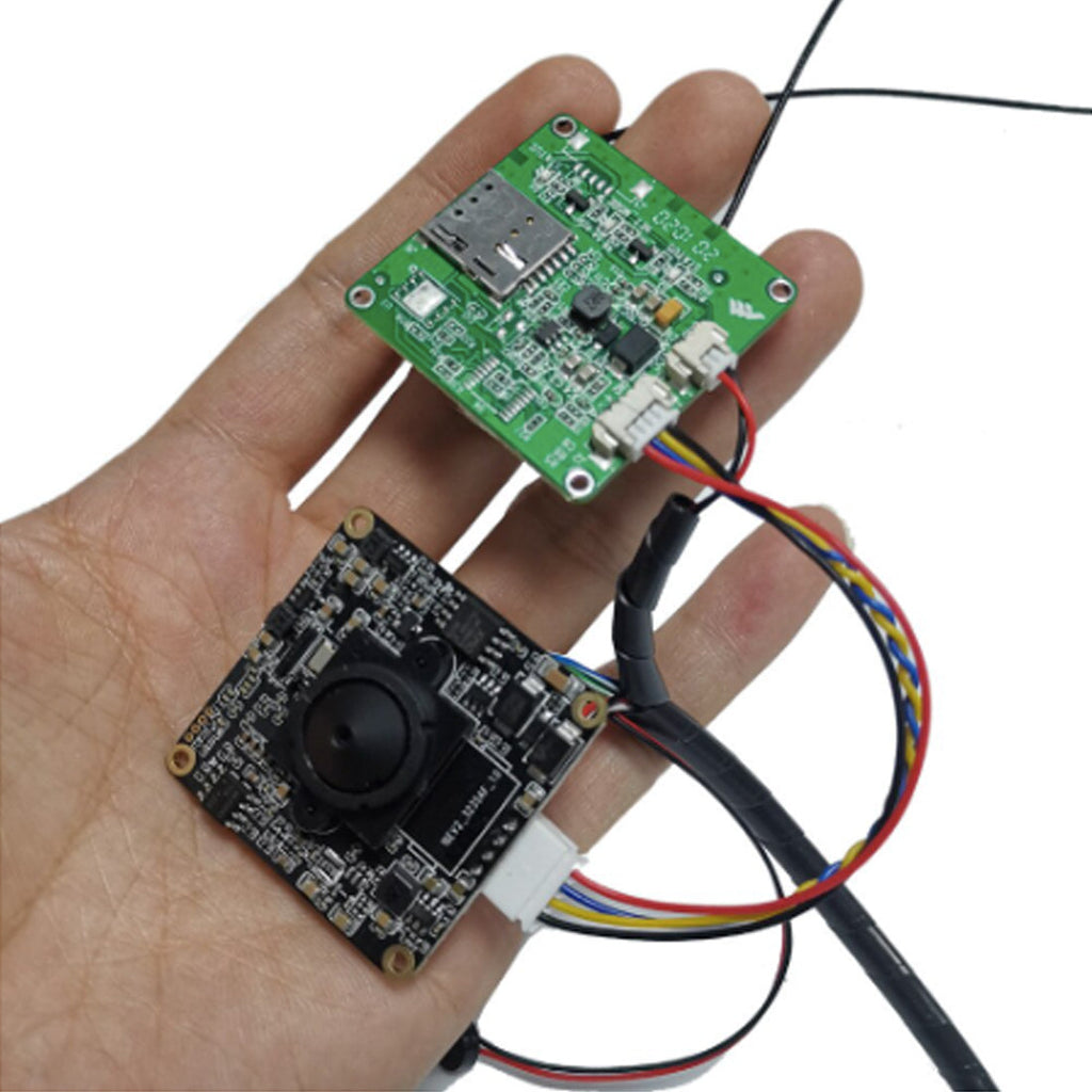 4G Sim Card 5MP Pin Hole Lens Board Camera Video Recorder DIY Module for CamHiPro App