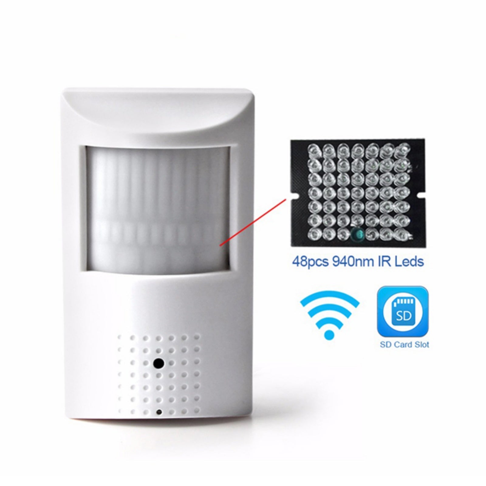 4K UHD 4G LTE Wireless Security Camera in Alarm Sensor with Night Vision & Motion Detection