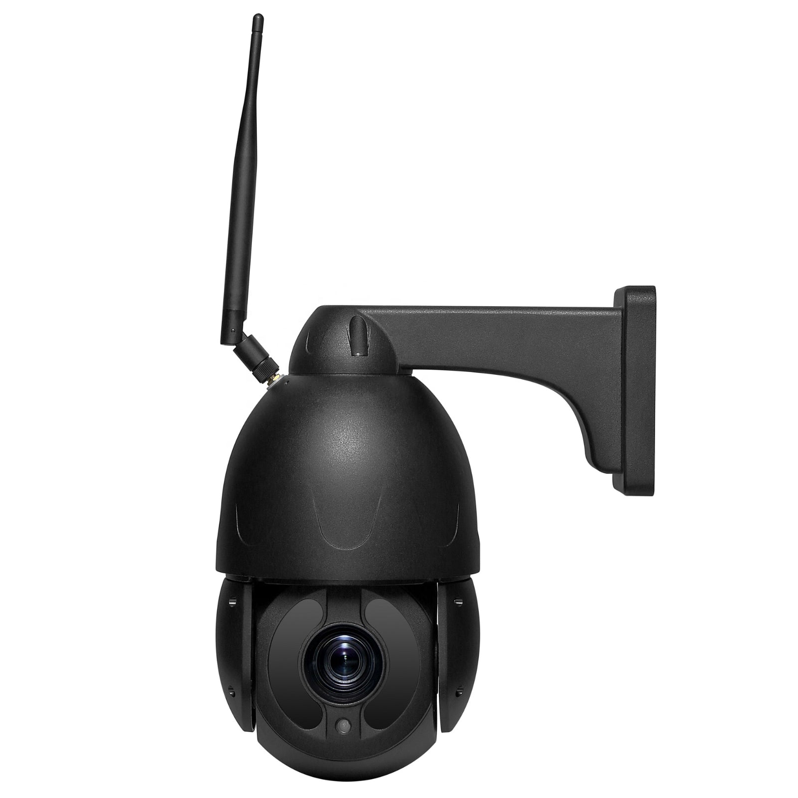4G Wireless CCTV Dome Camera 40x Optical Zoom Human Tracking PTZ Night Vision 5MP High Definition Solid Metal Housing