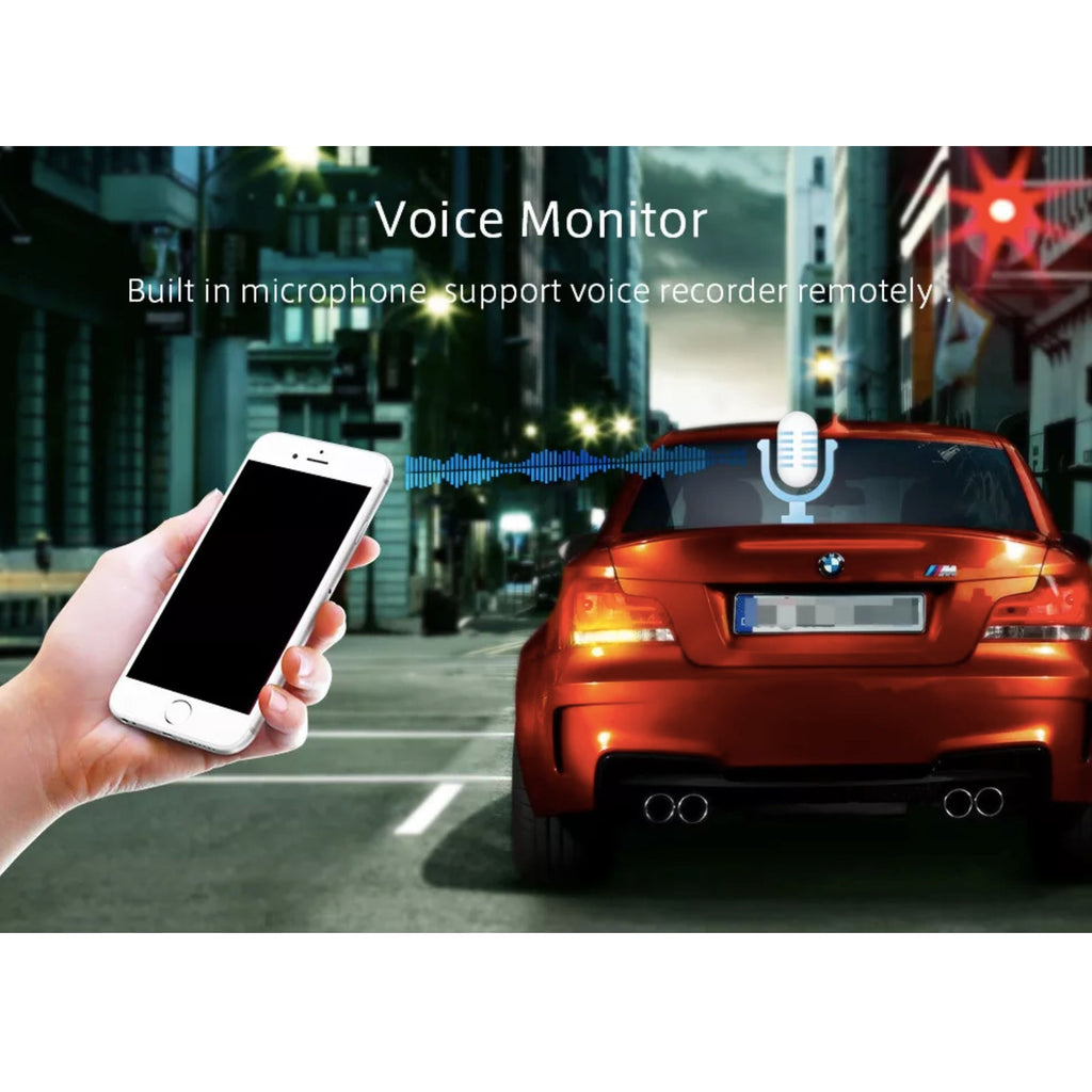 4G GPS Car Tracker in 16 Pin OBD Plug Real Time Tracking Geo-Fence Vibrate Motion Alarm Free App