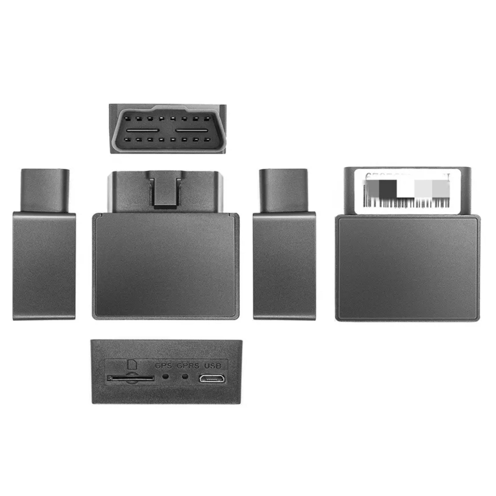 4G GPS Car Tracker in 16 Pin OBD Plug Real Time Tracking Geo-Fence Vibrate Motion Alarm Free App