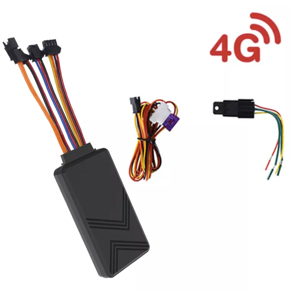 4G GPS Car Tracker Hardwired Engine Cut Off Real Time Live Tracking Push Notification Alerts