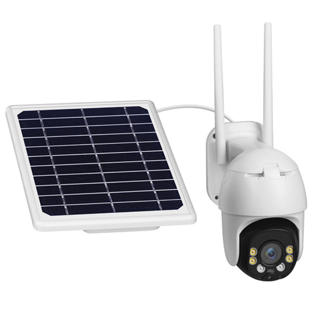 Camhipro 4G Solar Powered Camera PTZ Wireless 1080p Video Recorder CCTV Outdoor Security