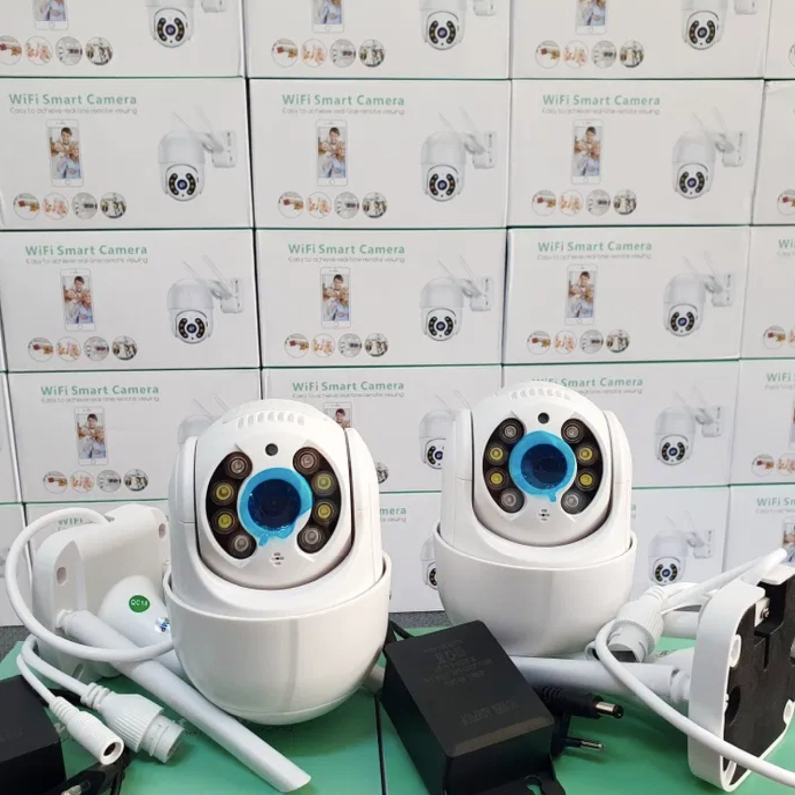 4K 8MP Human Tracking Camera Wireless Wi-Fi Night Vision Outdoor PTZ CCTV Video Recorder