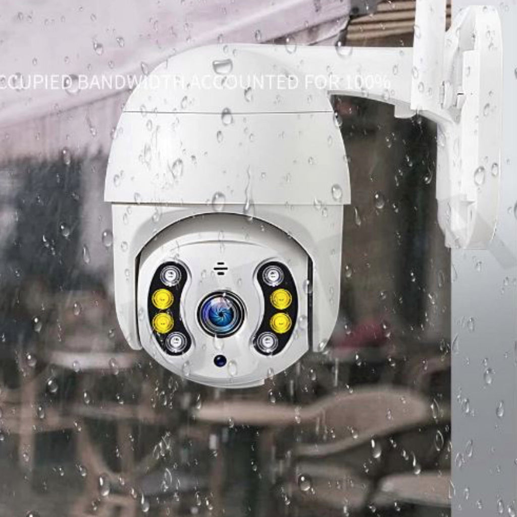 4K 8MP Human Tracking Camera Wireless Wi-Fi Night Vision Outdoor PTZ CCTV Video Recorder