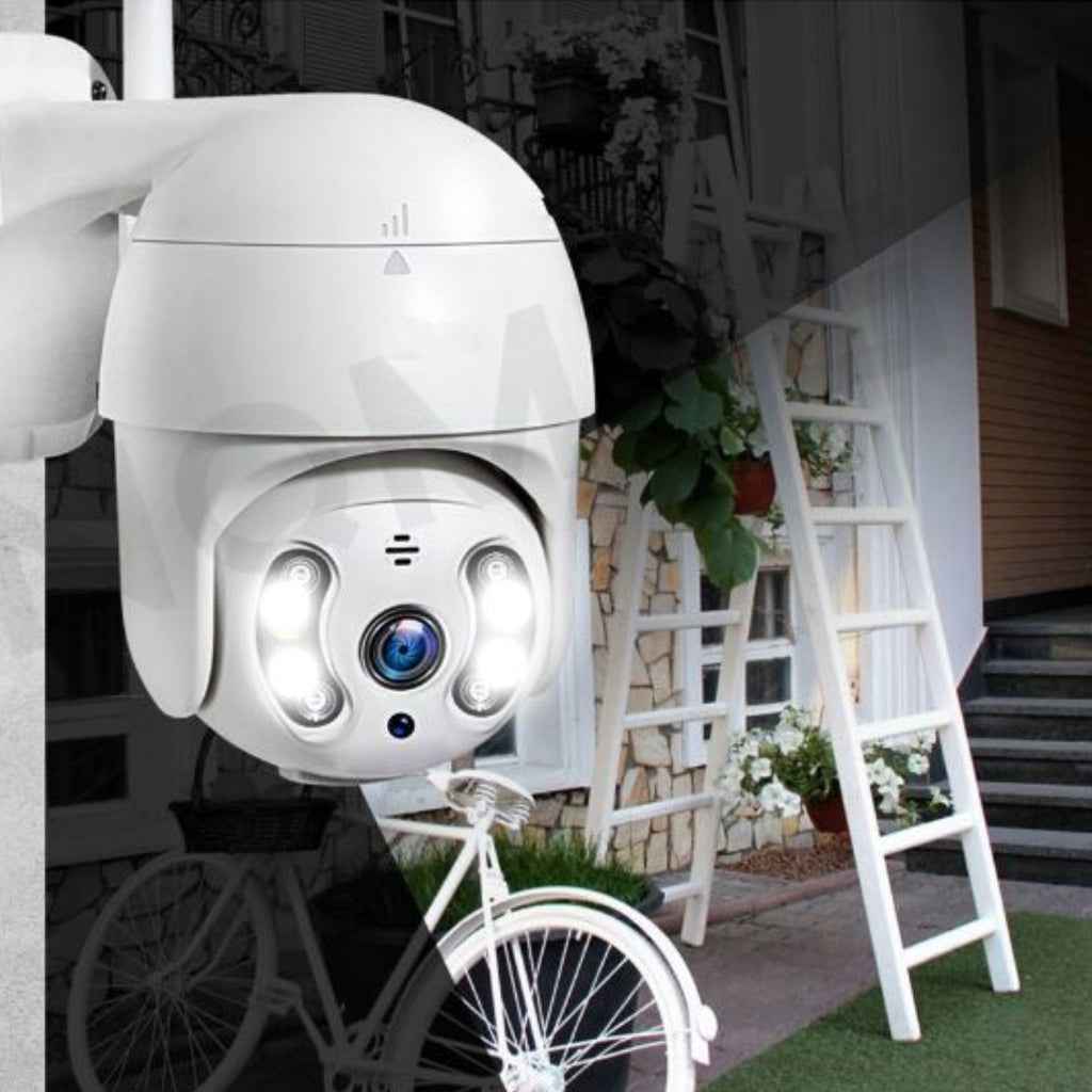 4K 8MP Human Tracking Camera Wireless Wi-Fi Night Vision Outdoor PTZ CCTV Video Recorder