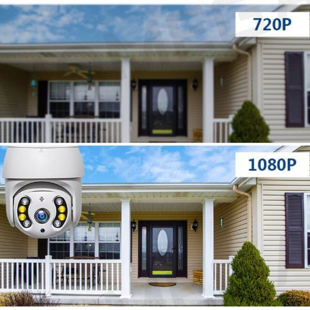 4K 8MP Human Tracking Camera Wireless Wi-Fi Night Vision Outdoor PTZ CCTV Video Recorder