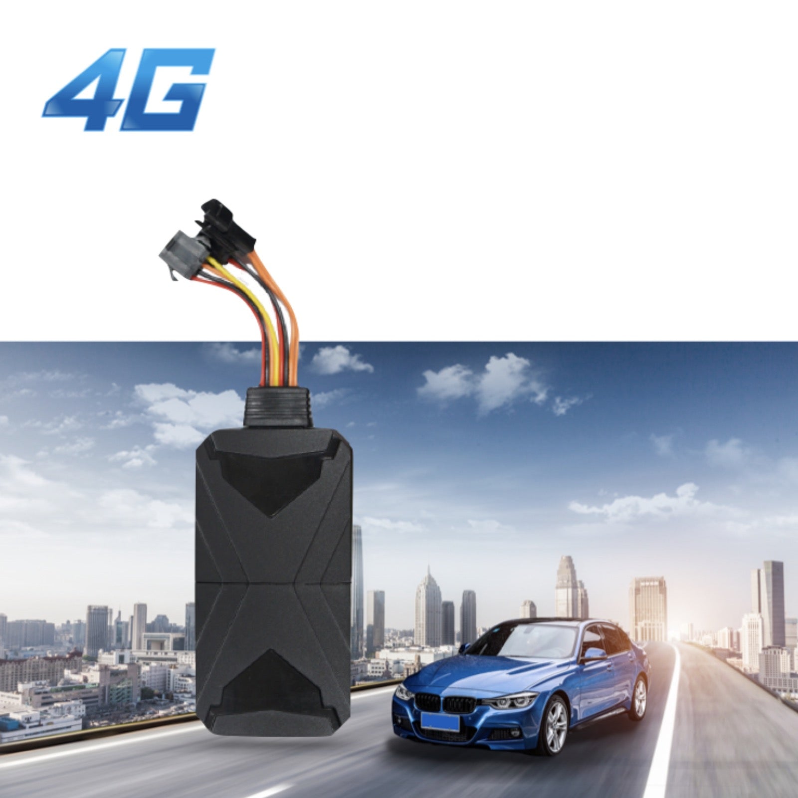 Global Band 4G Tracker GPS Vehicle Tracker LK980 Engine Cut Off SOS Microphone Motion Geo-Fence Alerts