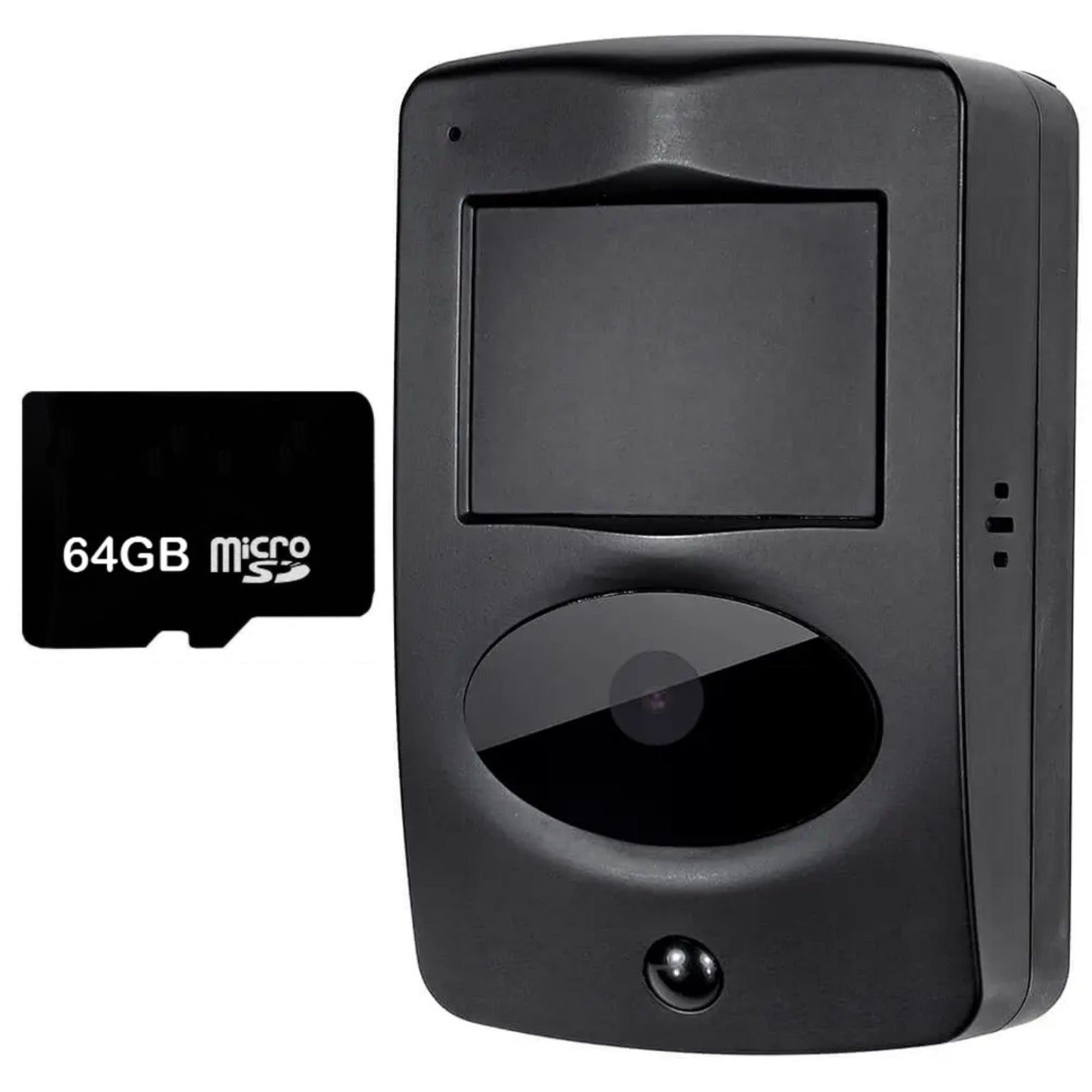 Ultra Long Battery Wi-Fi Security Camera in Black PIR Alarm Sensor Motion Detect Recorder & Alert