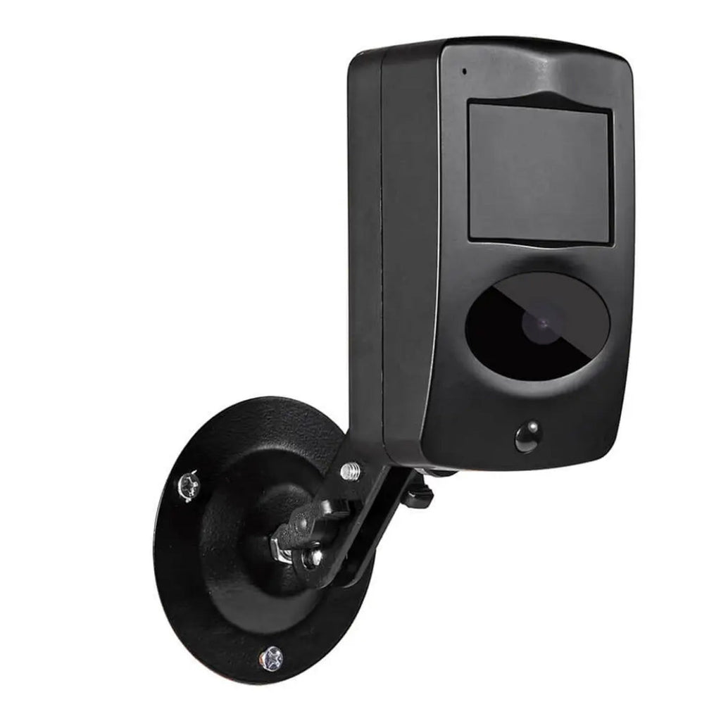 Ultra Long Battery Wi-Fi Security Camera in Black PIR Alarm Sensor Motion Detect Recorder & Alert