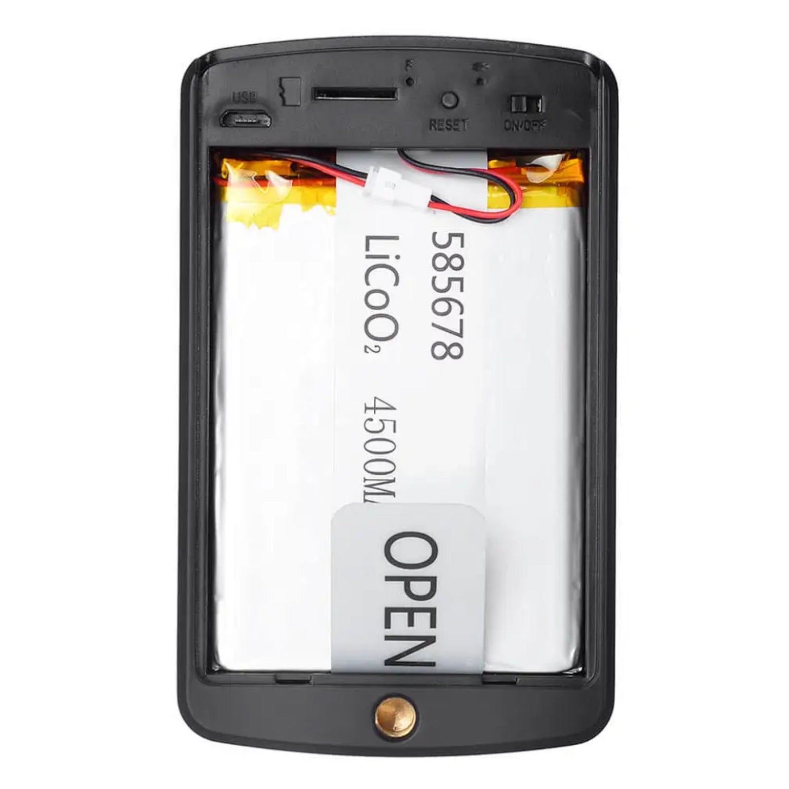 Ultra Long Battery Wi-Fi Security Camera in Black PIR Alarm Sensor Motion Detect Recorder & Alert