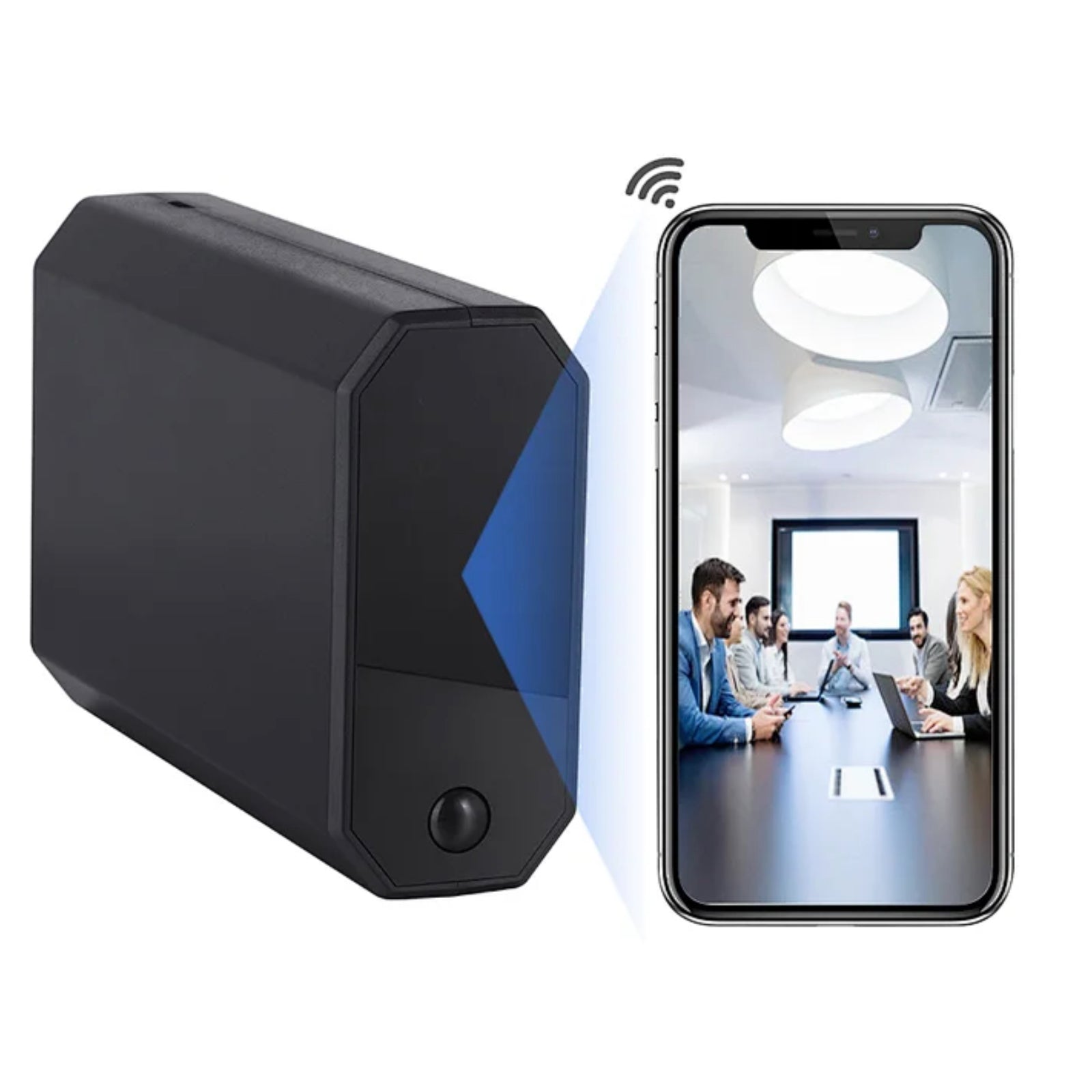 Ultra Long Battery Black Box Wi-Fi Hidden Camera Video Recorder Motion Detect Alerts