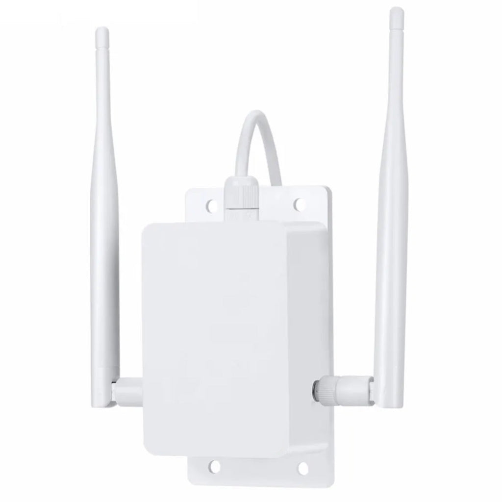 Outdoor 4G Sim Card Router 150mbps Wireless Wi-Fi 100 Metre Radius Dual Antenna Hotspot for Security Surveillance Camera