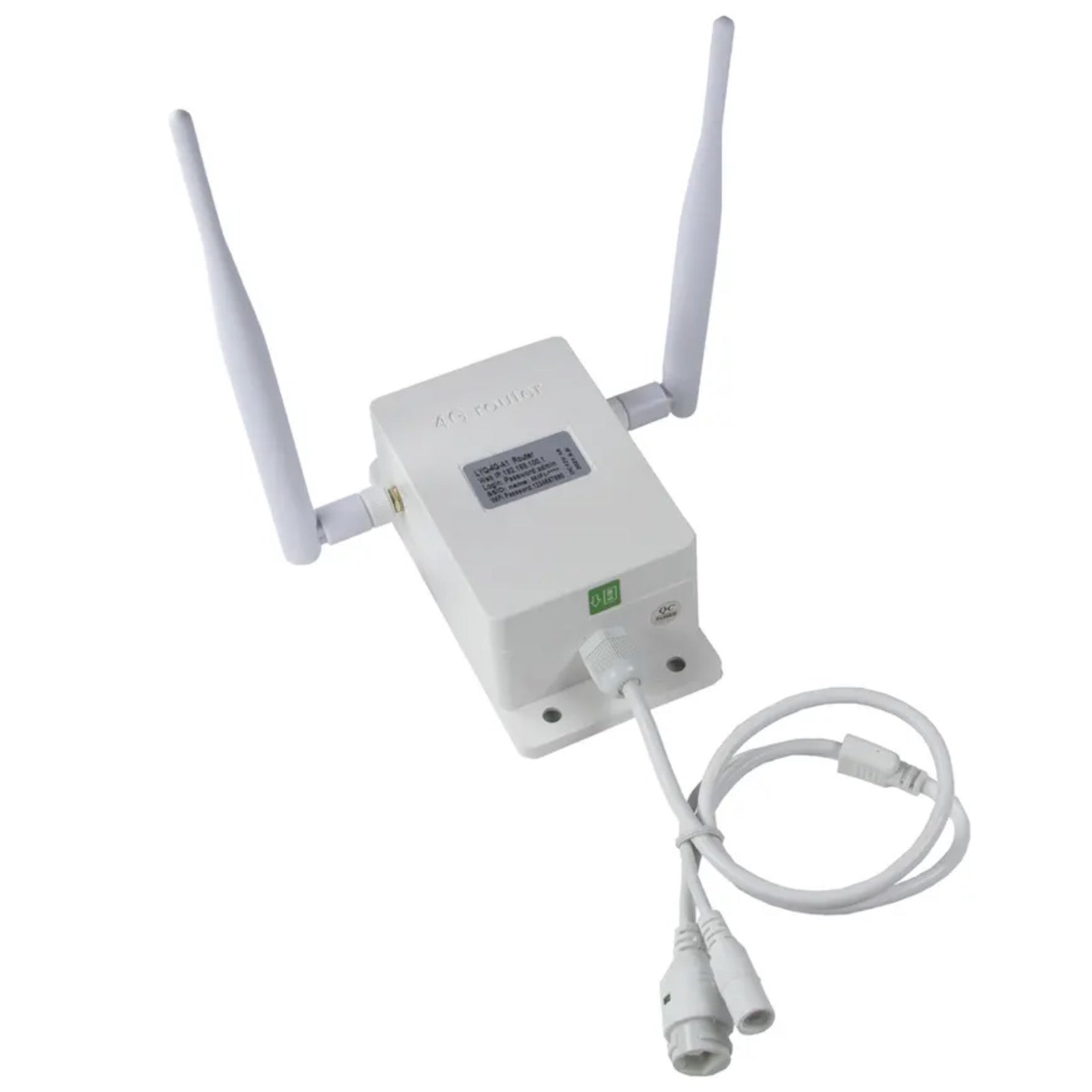Outdoor 4G Sim Card Router 150mbps Wireless Wi-Fi 100 Metre Radius Dual Antenna Hotspot for Security Surveillance Camera