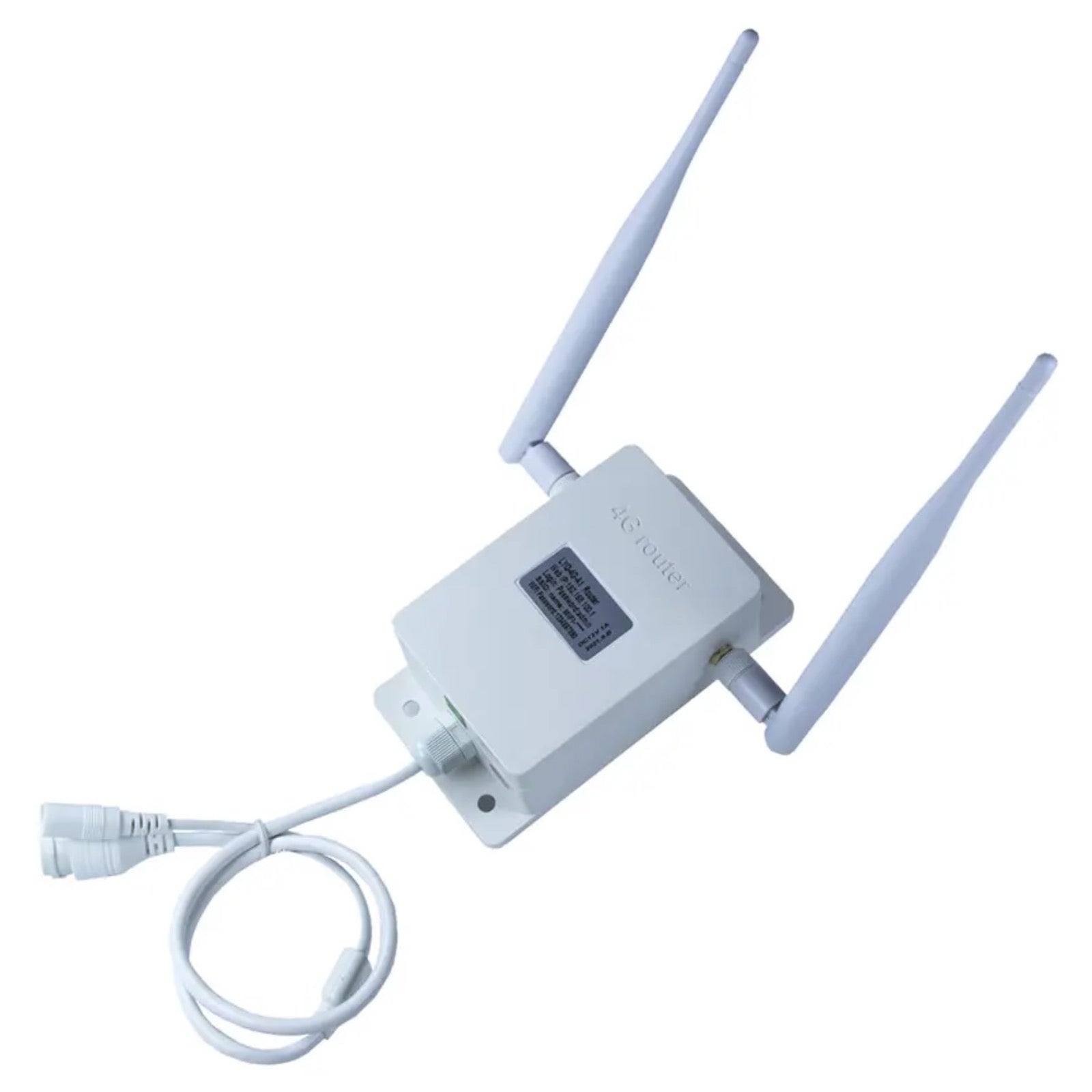 Outdoor 4G Sim Card Router 150mbps Wireless Wi-Fi 100 Metre Radius Dual Antenna Hotspot for Security Surveillance Camera