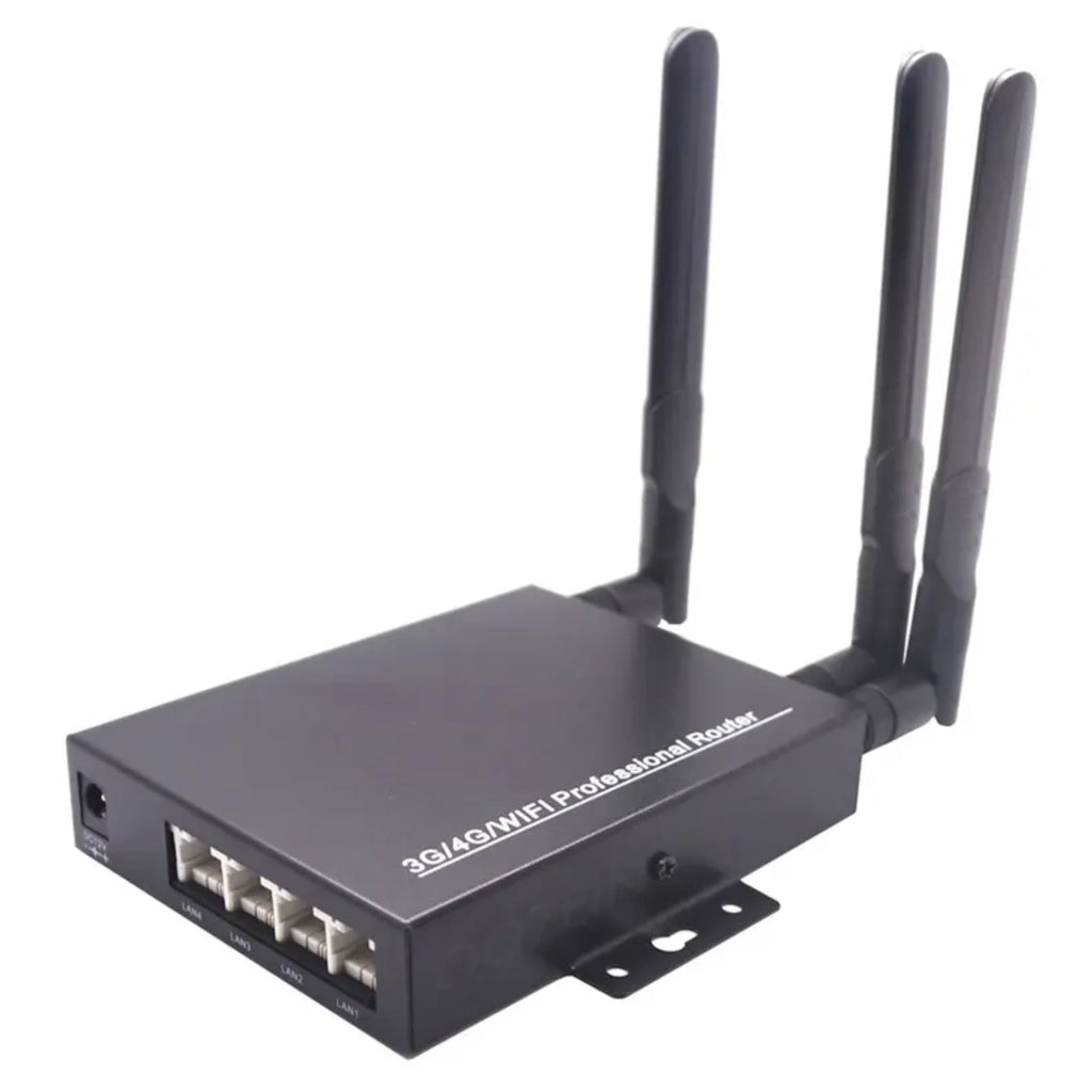 4G Wireless Wifi Router 2.4GHz 300Mbps CPE Dual Band Repeater Signal Amplifier 4 LAN Ports