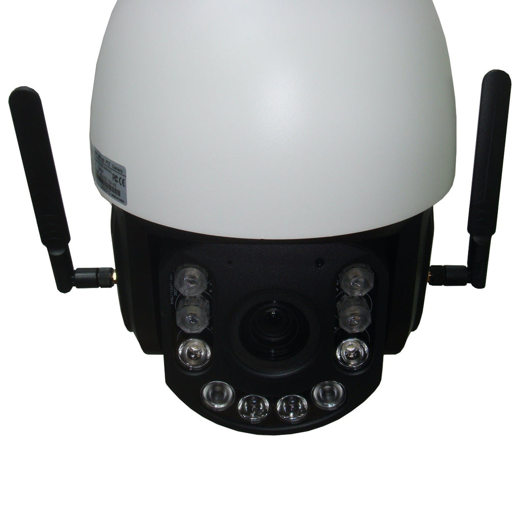 4G 8MP 4K UHD PTZ CCTV Camera 36x Auto Zoom & Human Tracking Face Recognition 200m Night Vision Full 360º Pan