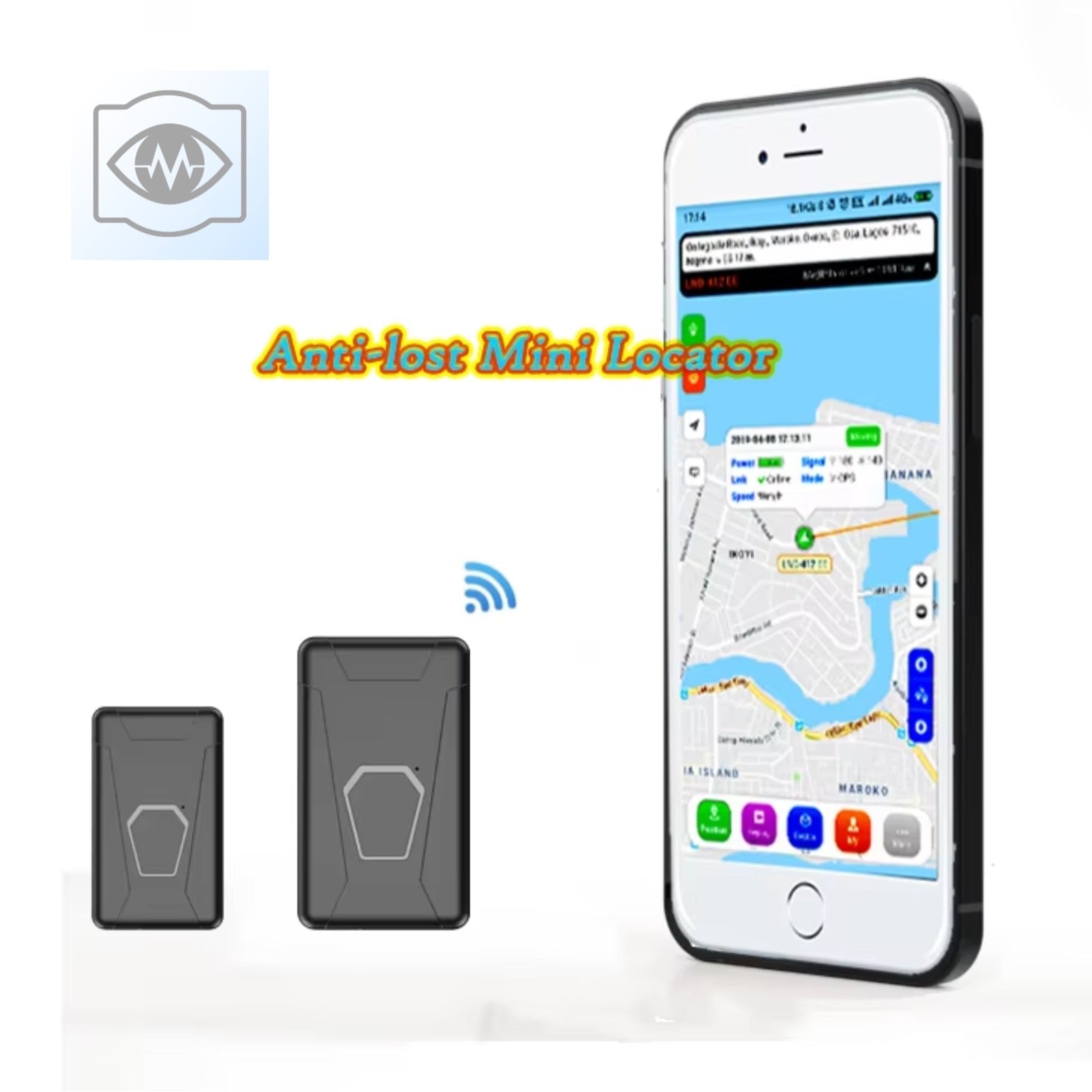 PG10 Mini Magnetic GPS Tracker Live Historical Track Audio Monitor 1 Month Battery Geo Fence Push Alerts