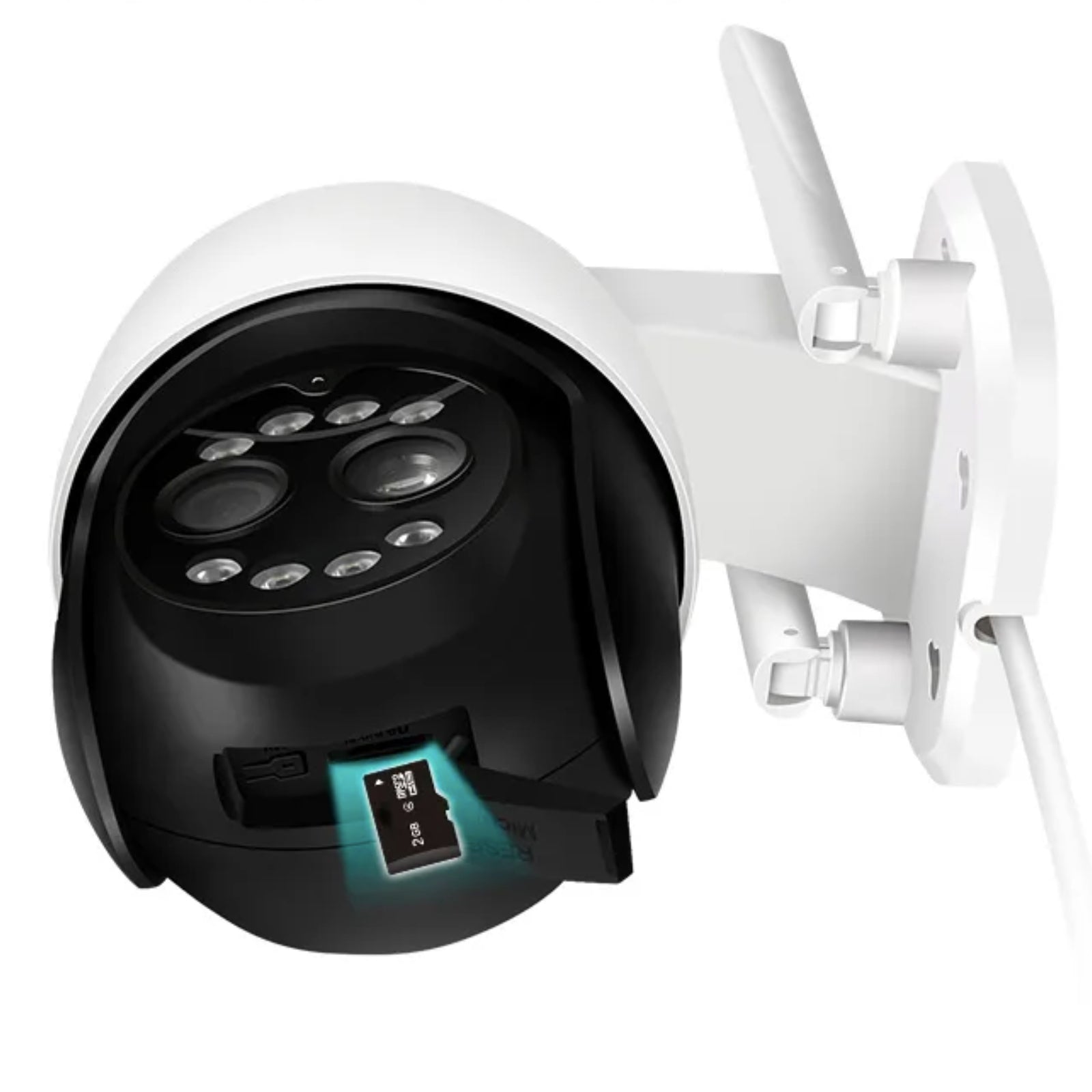 4K 8MP Dual Lens Camera 8x Zoom Ai Human Tracking PTZ Wireless Wifi Dome Full Colour Night Vision