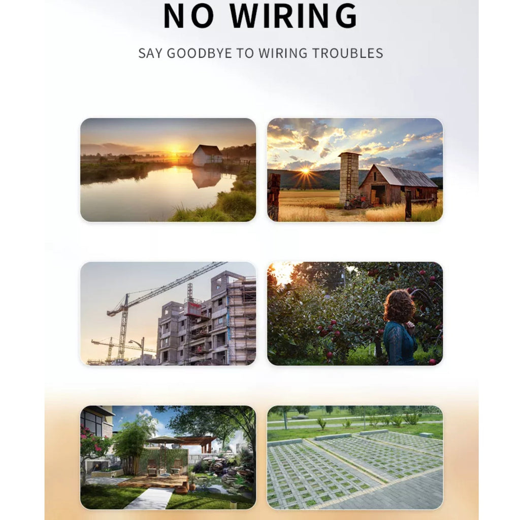 Solar Power 4G Sim Card PTZ Security Camera Pan Tilt Zoom 128GB Video Recorder 2 Way Audio