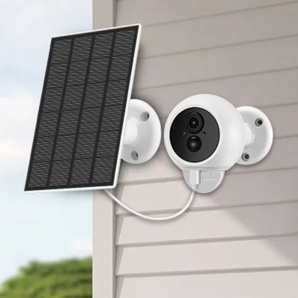 Wireless Wi-Fi Solar Power Camera  Wireless Wi-Fi CCTV ICSee App Video Recorder 2 Way Audio Night Vision
