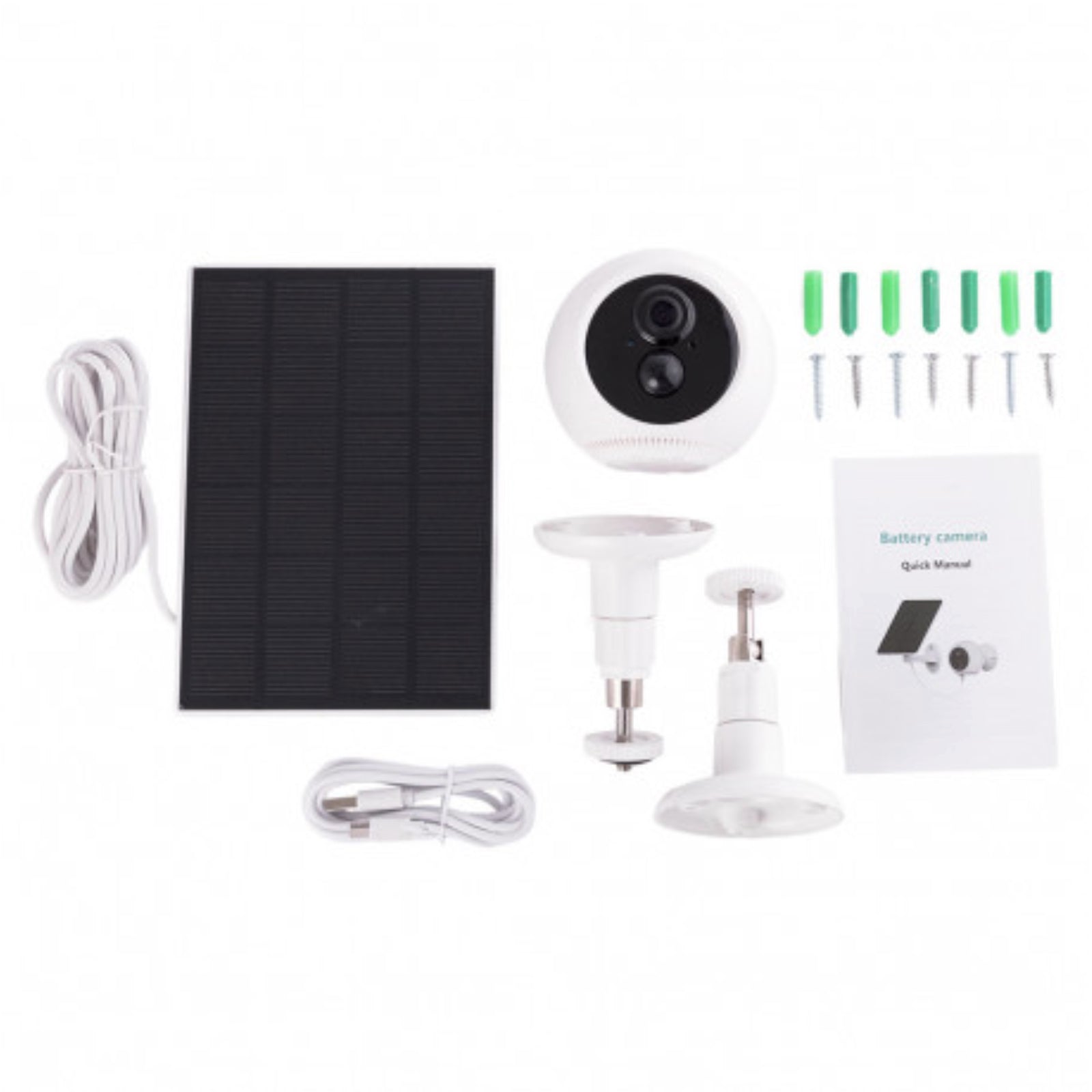 Wireless Wi-Fi Solar Power Camera  Wireless Wi-Fi CCTV ICSee App Video Recorder 2 Way Audio Night Vision