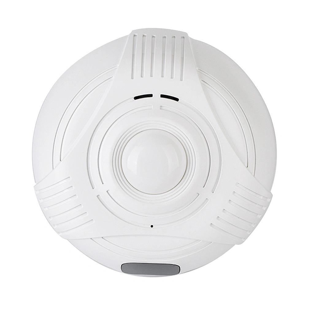 Dummy Smoke Detector Camera Wireless Wi-Fi 330 degree Pan Video Recorder Motion Detection