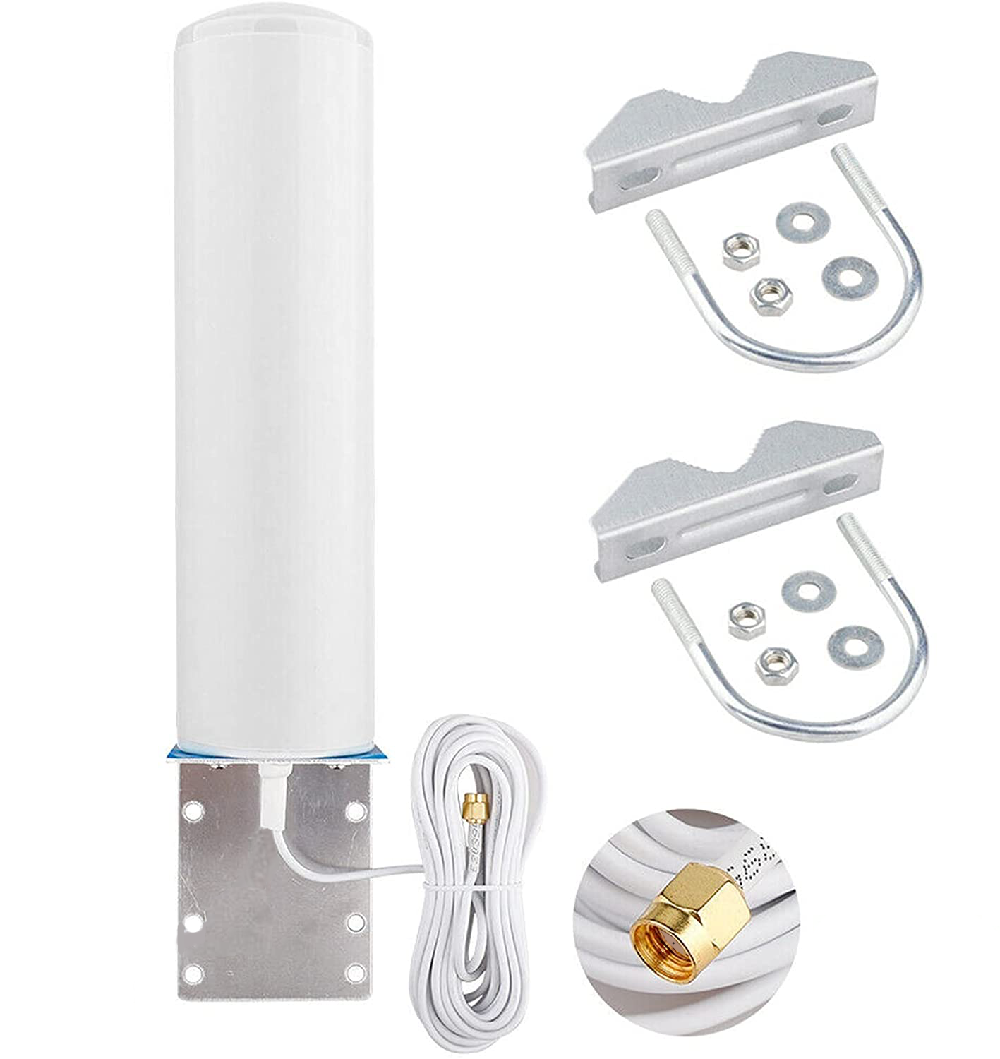 4G High Gain Omni-Directional Antenna Aerial For Wireless Wi-Fi 4G LTE Security CCTV Camera