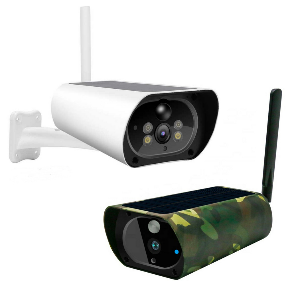 4G Solar Power Camera 1080p HD Video Recorder uBox App Push Notification Alert