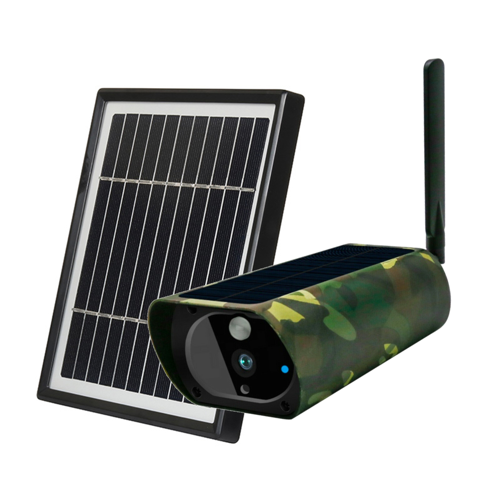4G Solar Power Camera 1080p HD Video Recorder uBox App Push Notification Alert