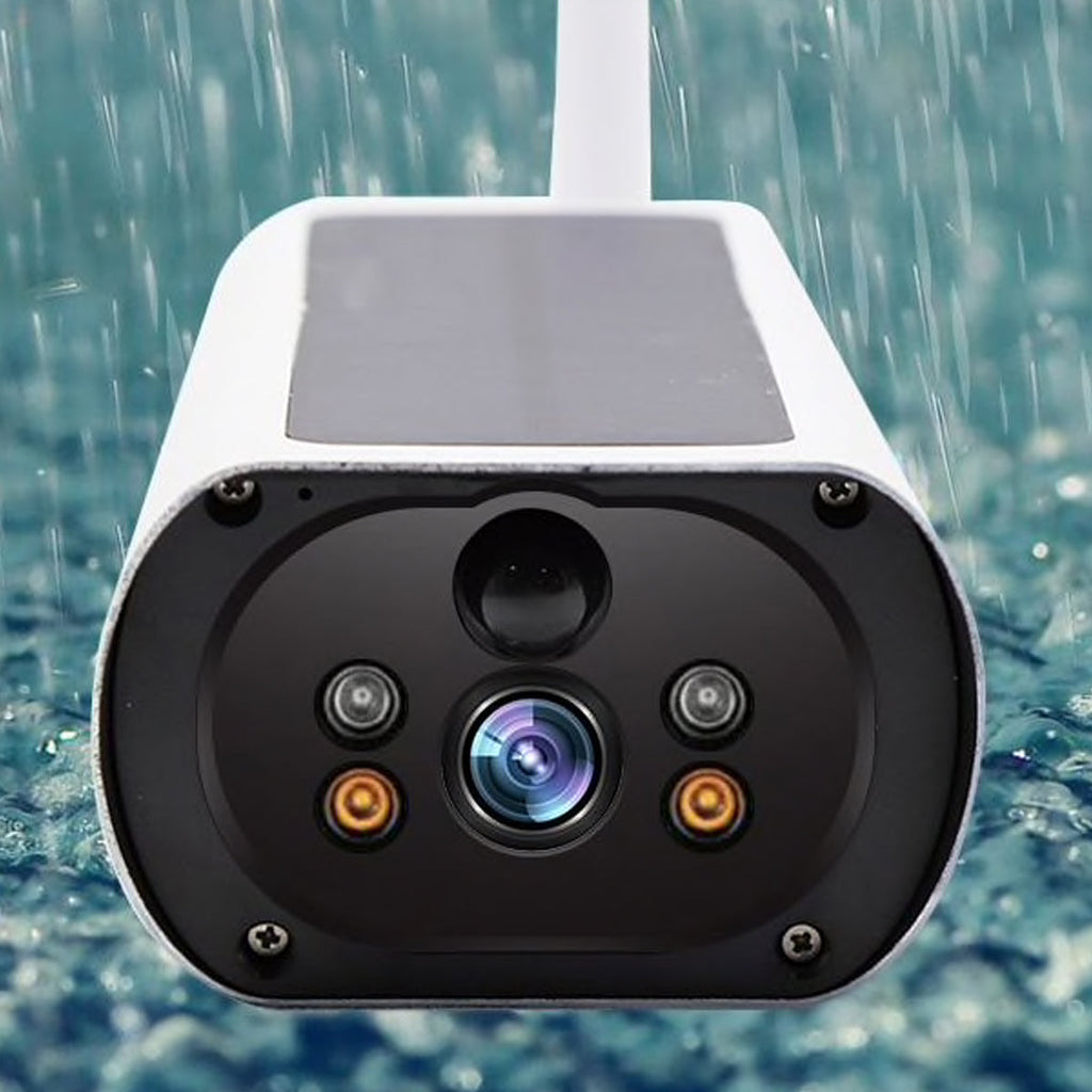 4G Solar Power Camera 1080p HD Video Recorder uBox App Push Notification Alert