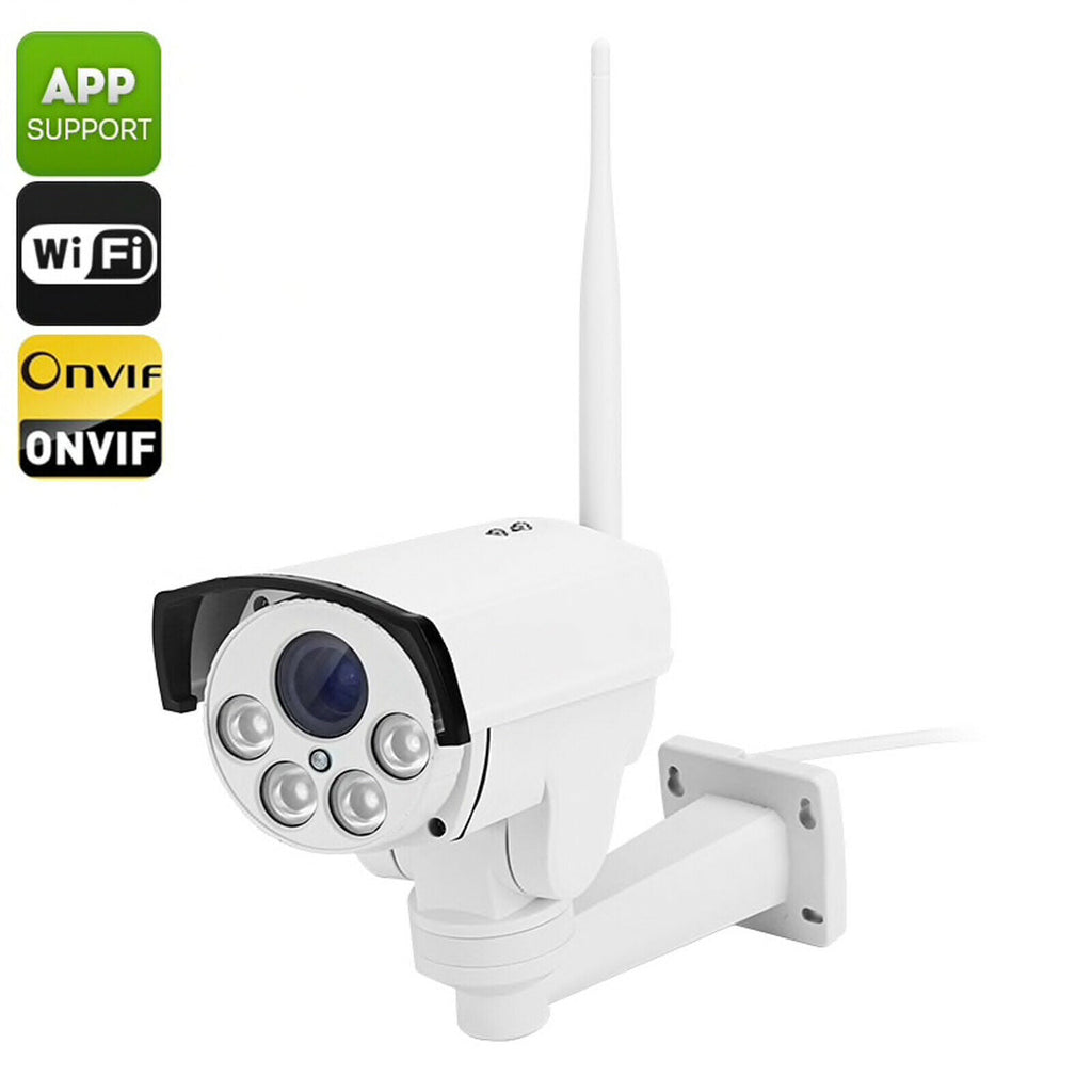 4G Wireless Wi-Fi CCTV Security Video Camera Pan/Tilt Night Vision 10x Optical Zoom